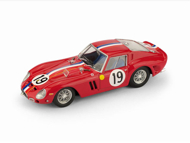 Ferrari 250 gto n.19 2nd lm 1962 guichet-noblet 1:43 - Hobby Auto